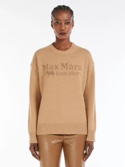Wool and cashmere crew-neck sweater