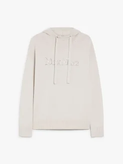 Wool and cashmere knit sweatshirt