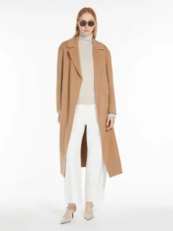 Wool and cashmere polo-neck sweater