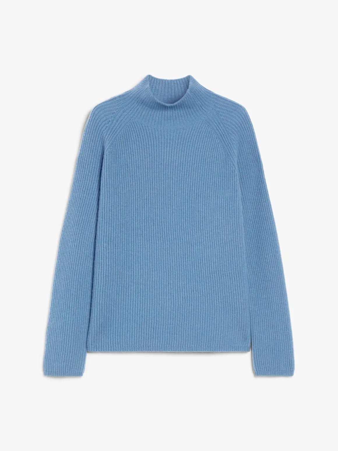 Wool and cashmere ribbed jumper