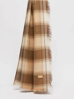 Wool and cashmere shawl