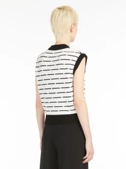 Wool and cashmere soft gilet