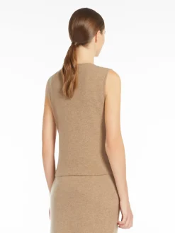 Wool and cashmere top