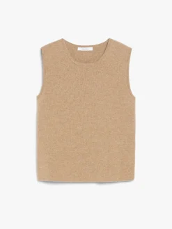 Wool and cashmere top