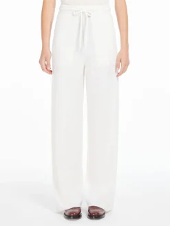 Wool and cashmere trousers