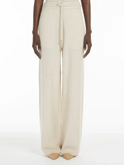 Wool and cashmere trousers