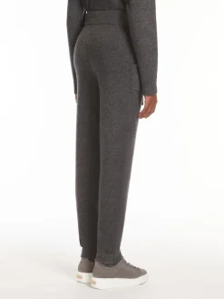 Wool and cashmere trousers