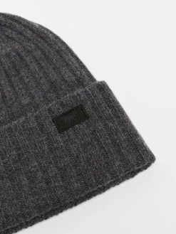 Wool beanie hat