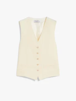 Wool canvas waistcoat