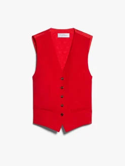 Wool canvas waistcoat