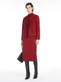 Wool drap jacket