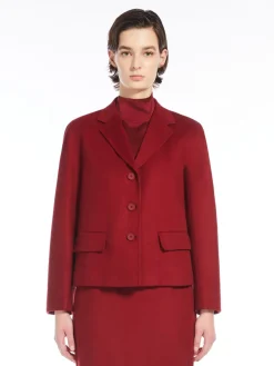 Wool drap jacket