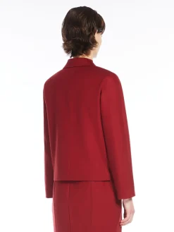 Wool drap jacket