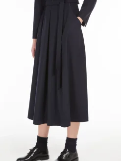Wool flannel dress