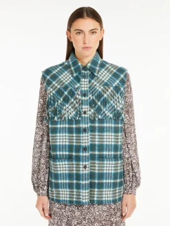 Wool flannel waistcoat