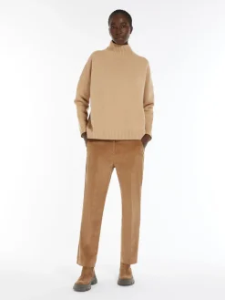 Wool high-neck sweater