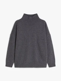 Wool high-neck sweater