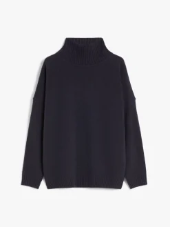 Wool high-neck sweater