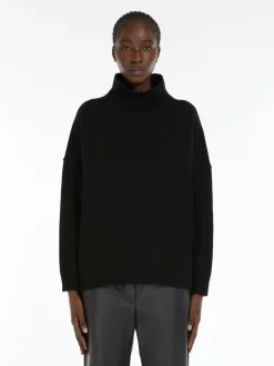Wool high-neck sweater