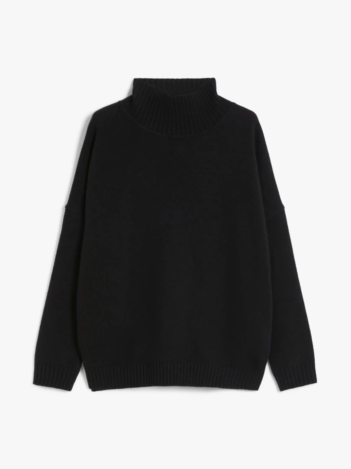 Wool high-neck sweater