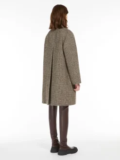 Wool midi coat