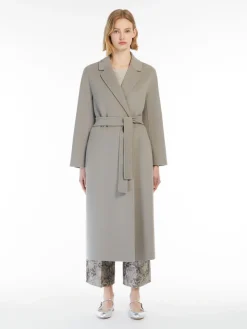 Wool midi coat