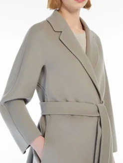 Wool midi coat