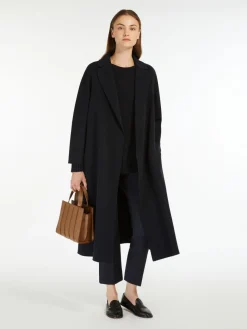 Wool midi coat