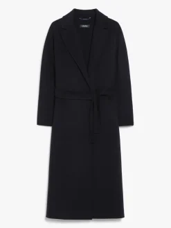 Wool midi coat