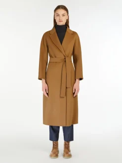 Wool midi coat