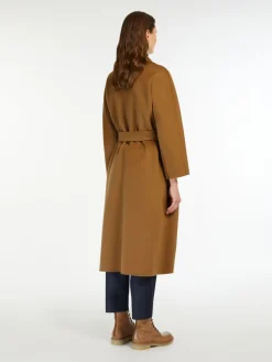 Wool midi coat