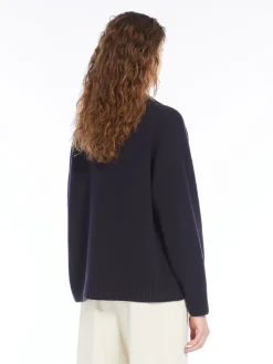 Wool polo shirt