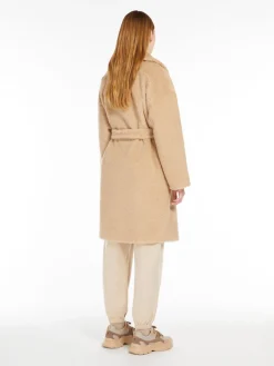 Wool robe coat