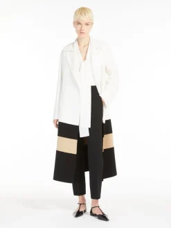 Wool robe coat