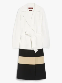 Wool robe coat