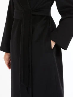 Wool robe coat
