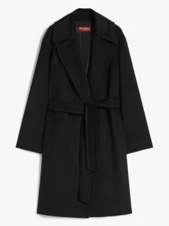 Wool robe coat