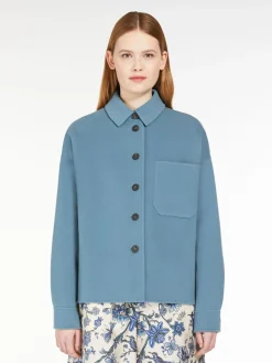 Wool shacket