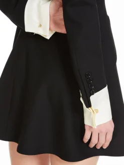 Wool shirt dress