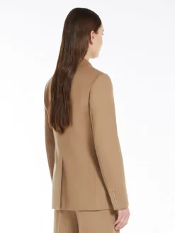 Wool single-breasted jacket