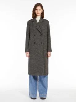 Wool tweed coat