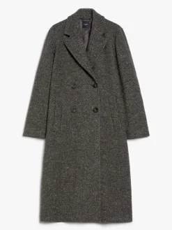 Wool tweed coat