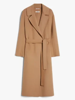Wool wrap coat