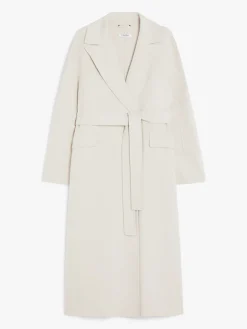 Wool wrap coat