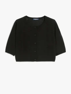 Wool yarn shrug