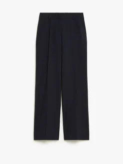 Woollen cloth palazzo trousers